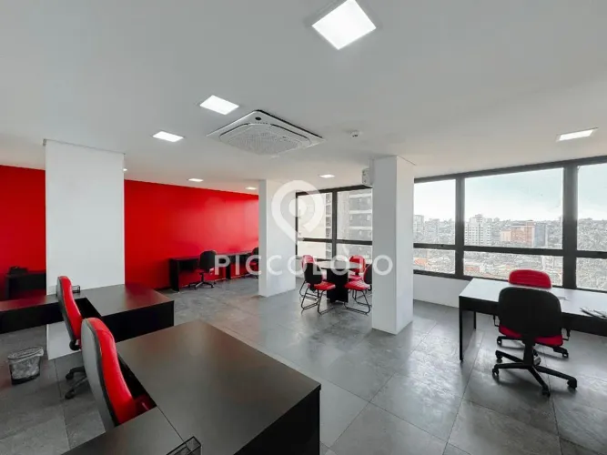 Sala comercial para alugar no Cambuí em Campinas | 53m² | Hub Cambuí | Vista livre