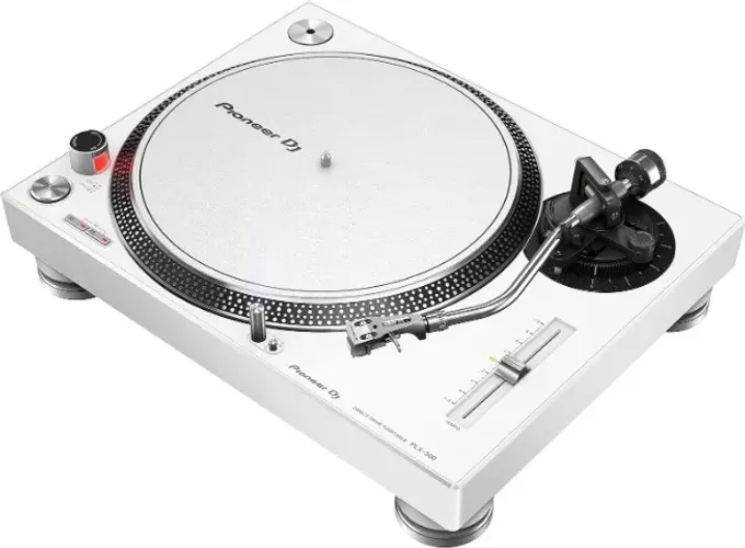 PIONEER DJ PLX-500 TOCA DISCOS BRANCO # SOMOS LOJA NA SANTA EFIGENIA#