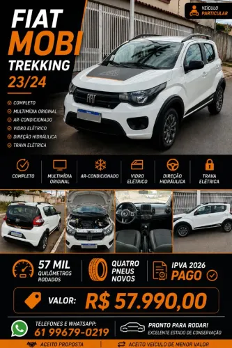 Fiat Mobi Trekking 1.0 Flex 5P 2024
