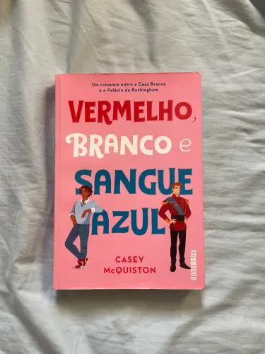 VENDO LIVRO VERMELHO BRANCO E SANGUE AZUL