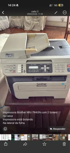Impressora Multifuncional Brother MFC-7440N (Laser Monocromática)