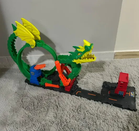 Pista Hot Wheels City - Ataque do Dragão - Mattel