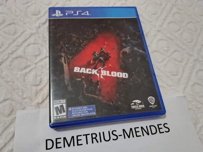 Jogo Back 4 Blood do PS4/PS5 - Perfeito estado!