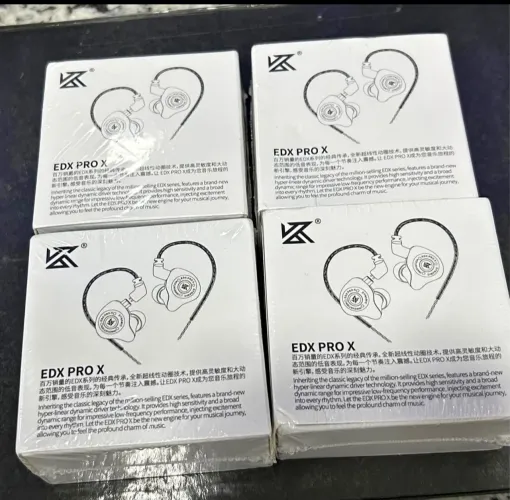KZ EDX PRO fone de ouvido intra-auricular sem microfone!! Zerado e Lacrados