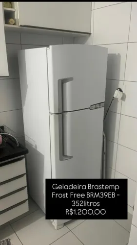 Geladeira Brastemp Frost Free BRM39EB 352 Litros