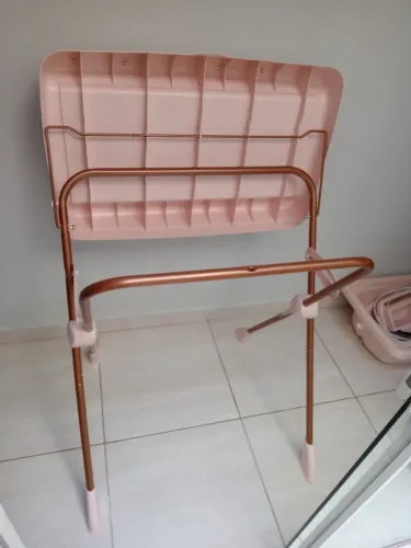 Banheira menina Burigotto Rosa+ canguru+sapatos