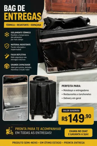 Bag de entregas 