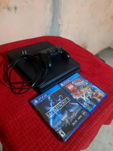 VENDO OU TROCO PS4 SLIM DE 1 TERA FUNCIONANDO PERFEITAMENTE