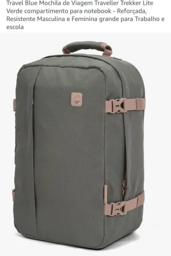 Mochila Baggagio Blue travel