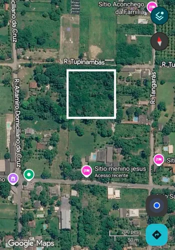 Cinco Lotes com Área total de 11.700m²