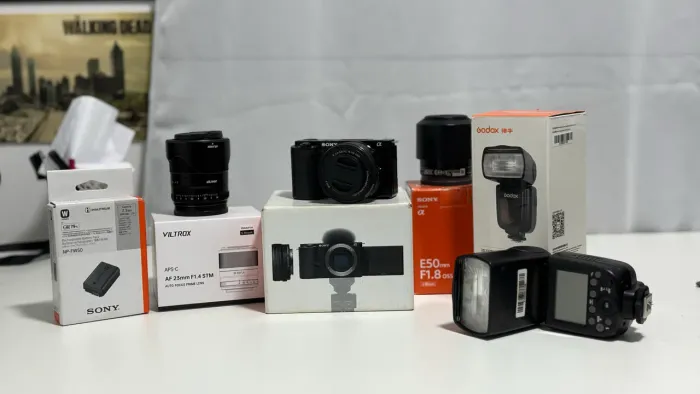 Equipamentos para venda - iniciante em vídeo e fotografia