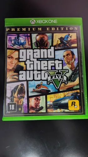 GTA V - Mídia Física Xbox One (Premium Edition) 