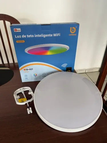 Lampada/Luminaria de Teto, Plafon LED inteligente Compatível com Alexa