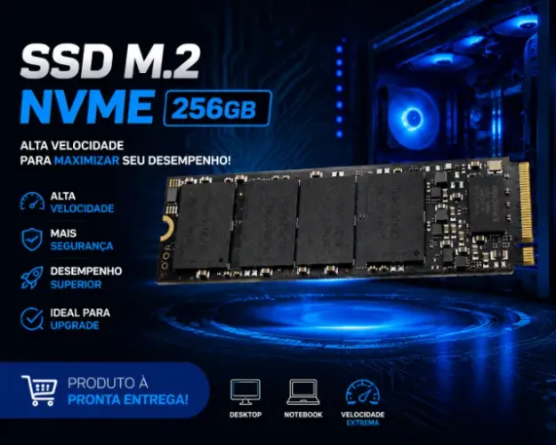 Nvme 256GB Novo