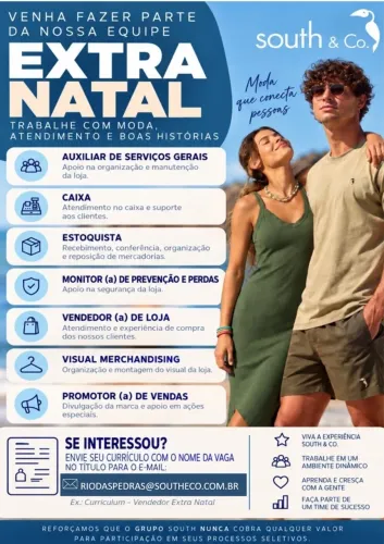 Oportunidade de emprego 