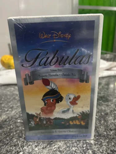 Fita Vhs Fábulas Lacrada