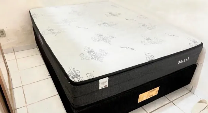 Cama Box Casal Plumatex - Estado de Nova - Oportunidade!