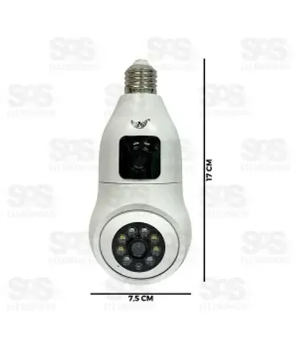 Câmera Dupla De Segurança Inteligente Wi-fi Altomex Al-s826