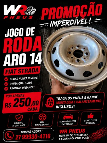 Rodas 14 Fiat Strada 