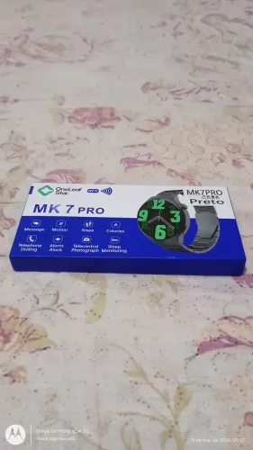 Relógio inteligente smartwatch mk7 pro 2026