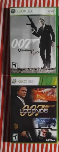 Coleção 007 Xbox 360 - 2 jogos raros (James Bond)