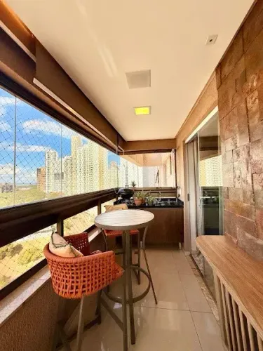 Apartamento à venda no L'essence Du Lac com 3 suites, 123m2 no Jardim Goiás, Goiânia, GO