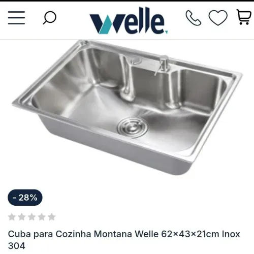 1cuba cozinha nova nunca usada