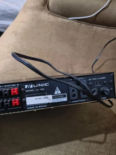 Potência/amplificador de mesa profissional