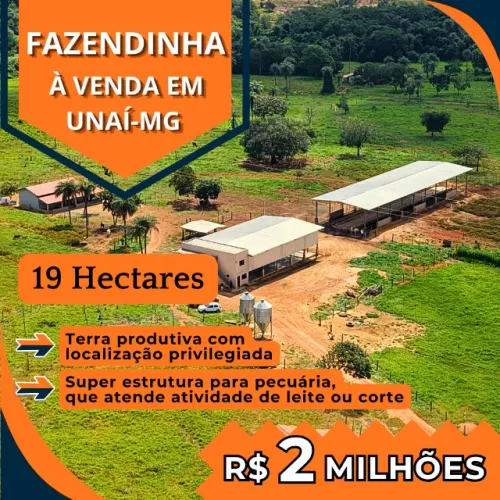FAZENDINHA COM ESTRUTURA COMPLETA