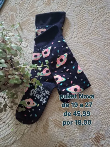 Meia puket nova e linda por 18,00