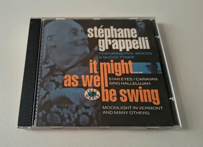 CD Stephane Grappelli - It Might As Well Be Swing - Movie Play - Ind. Brasileira