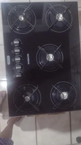 Fogão cooktop 5 bocas