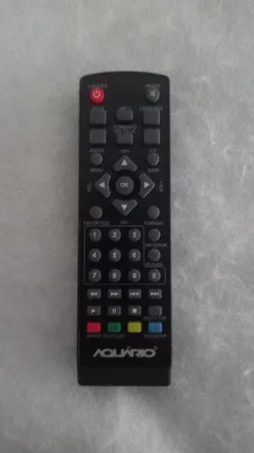 controle remoto para o conversor digital Aquário DTV-4000. <br>