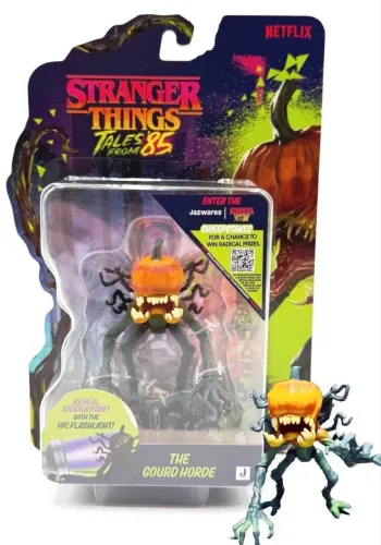 Action figure Netflix, Stranger Things tales from 85, The Gourd Horde, glow in the dark