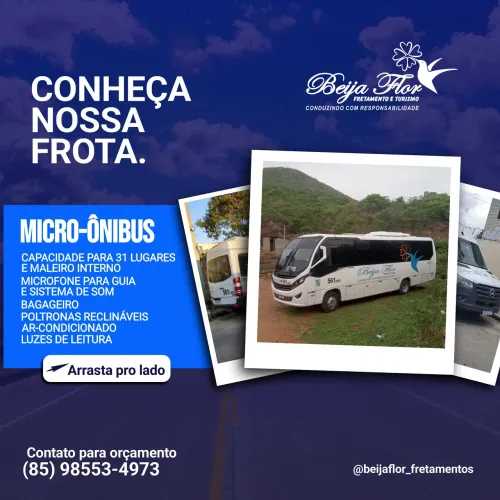 Fretamento em Fortaleza 