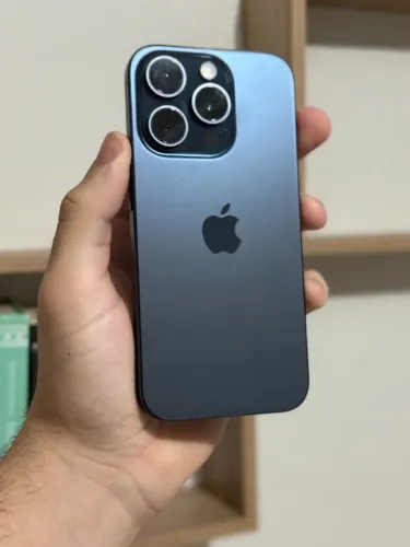 iPhone 15 Pro Azul 128GB 86% | Todas Peças Originais