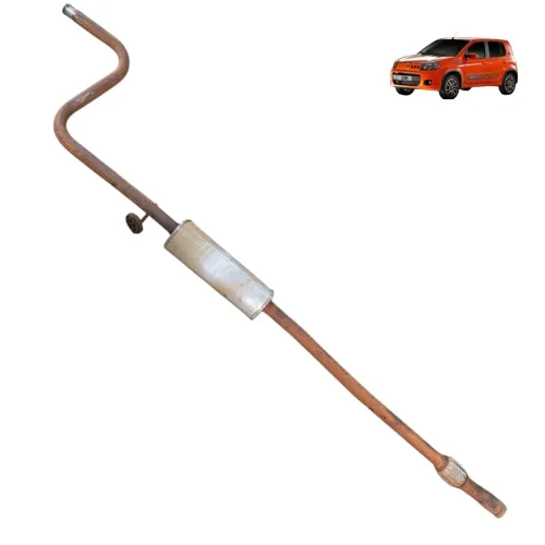 Escapamento intermediário Fiat Uno Sporting 2011 2012 2013