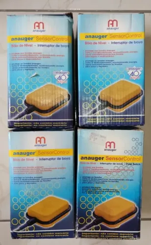 Kit C/4 Boias De Nível Anauger - Ler A Descrição Por Favor