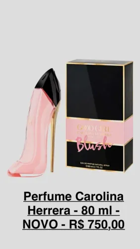 Perfume Carolina Herrera Blush - 80ml - NOVO