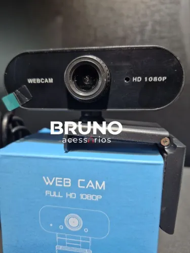Webcam Full HD 1080p para computador e notebook