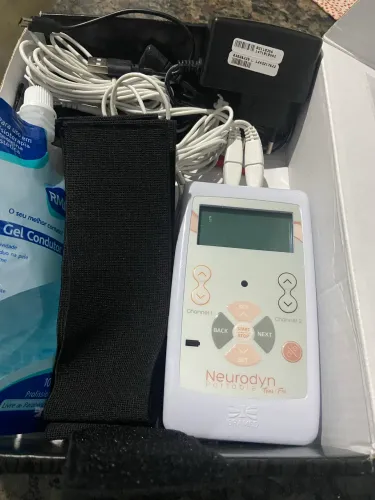     Neurodyn Portable TENS/FES Ibramed Original - 2 Canais - Excelente Estado