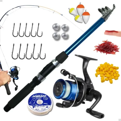 Kit de pescaria 