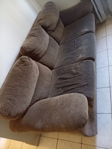 sofá fixo 3 lugares