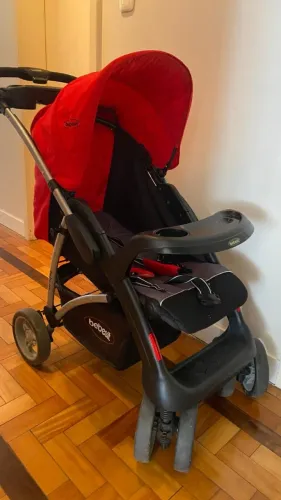 CARRINHO DE BEBÊ + BEBÊ CONFORTO(CADEIRINHA DO CARRO)
