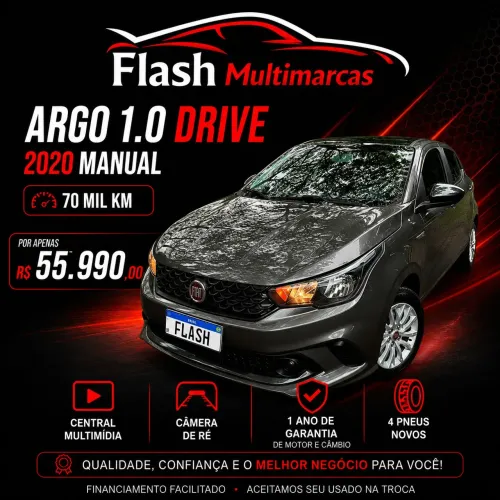 Fiat Argo Drive 1.0 6V Flex 2020