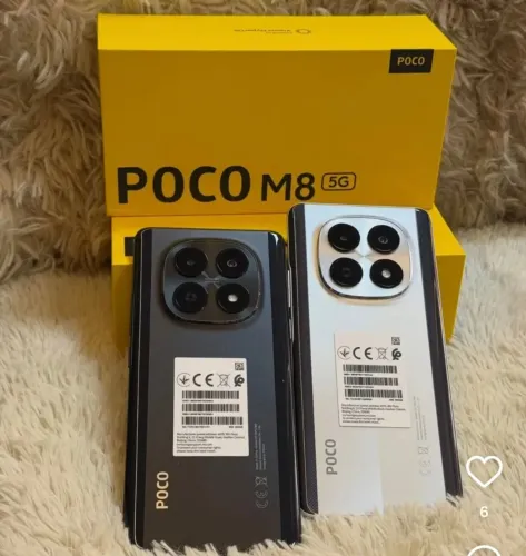 Xiaomi Poco M8 5G 256GB. Novo lacrado com garantia 