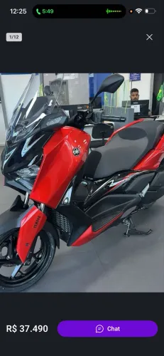 XMAX 300 2027 CONNECTED COM ENTRADA DE 20.100 + 18 X SEM JUROS NO FIN BANCO YAMAHA