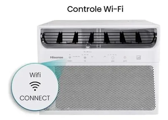 Ar Condicionado De Janela Com Wi-Fi Hisense 10.000 Btus quente e frio