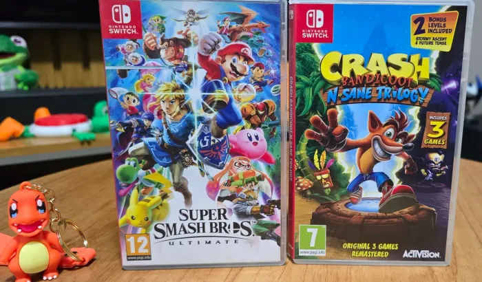 Super Smash Bros + Crash Trilogy