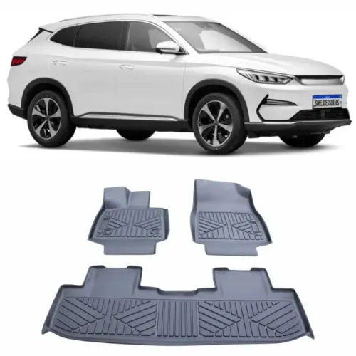 Tapete Automotivo BYD Song Plus - Jogo Completo 3D Impermeável